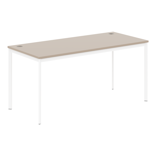Стол письменный СП-4S Мокачино/Белый 1600х720х755 Imago S