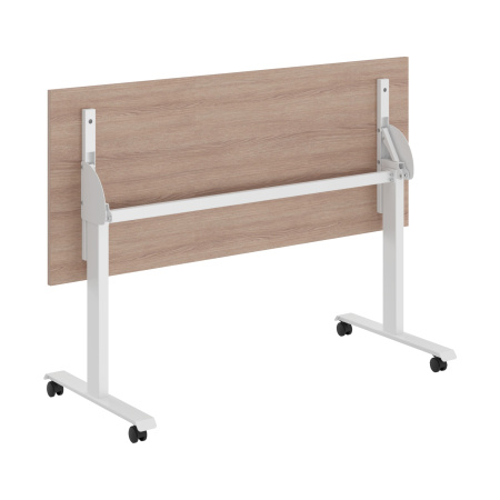 Стол складной CST 1565 Ясень Шимо/Белый 1550х650х750 IMAGO MOBILE LITE