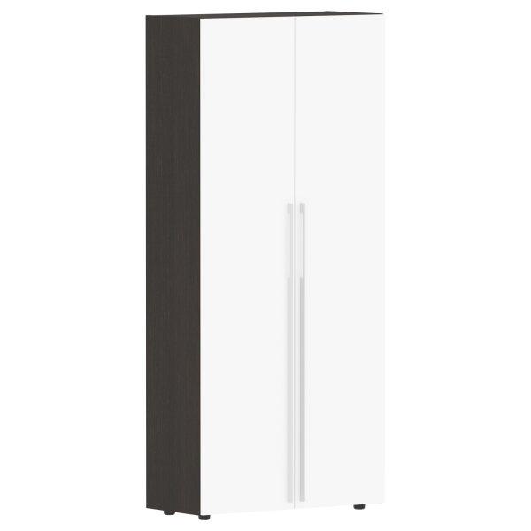 Гардероб СП-064-25-13 Белый глянец/Дуб Мореный 900х400х2010 KANON