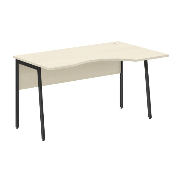 Стол прямой СА-2P(R) Клен*/Антрацит 1400х900х755 IMAGO PLUS