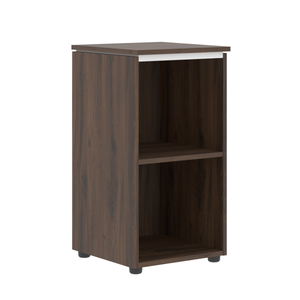 Каркас шкаф-колонки низкой MLC 42 Дуб Денвер темный/Белый MORRIS TREND