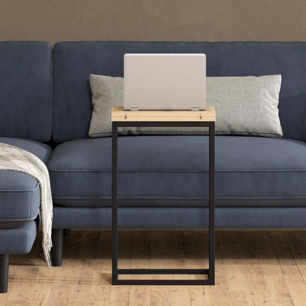 Стол компьютерный CD 4030 Дуб Бофорд/Черный 400х300х668 COMP