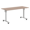 Стол складной CST 1565 Ясень Шимо/Серый 1550х650х750 IMAGO MOBILE LITE