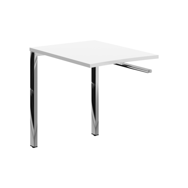 Брифинг приставка XGR 869.1 Белый/Нержавеющая сталь 800х600х750 XTEN GLOSS