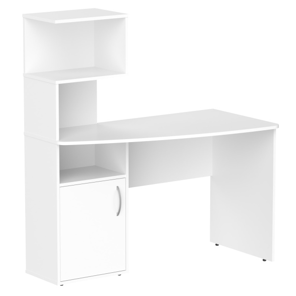 Стол компьютерный CD 1213(L) Белый 1200х600х1350 COMP Стол компьютерный CD 1213(L) Белый 1200х600х1350 COMP