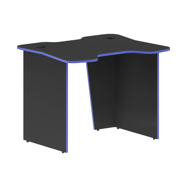 Стол компьютерный SKL 100CB Антрацит/Синий 1000х850х755 SKILLL