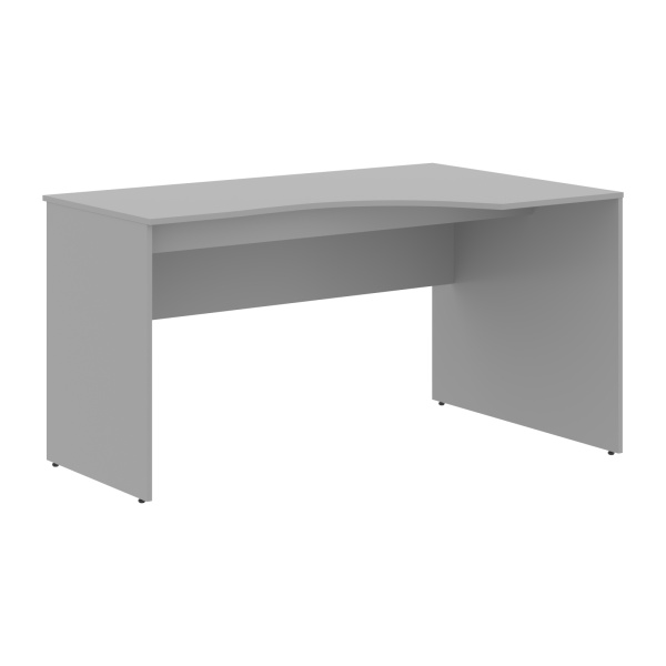 Каркас стола эргономичного SET140-1(R) Серый 1400х900х760 SIMPLE