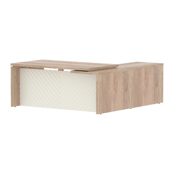 Стол руководителя TLCT 1820(L) Дуб Каньон Z/Латте 1800х2000х750 TORR LUX Стол руководителя TLCT 1820(L) Дуб Каньон Z/Латте 1800х2000х750 TORR LUX