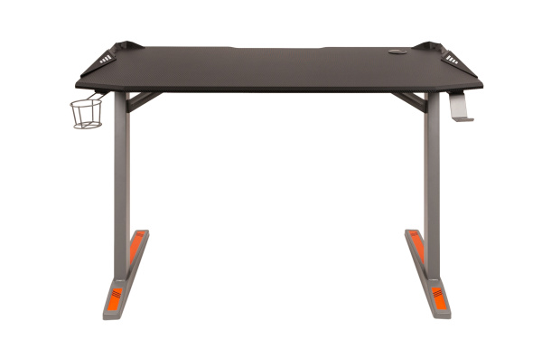 Стол компьютерный игровой CTG-003 Черный/Серый 1200х600х750 SKILLL