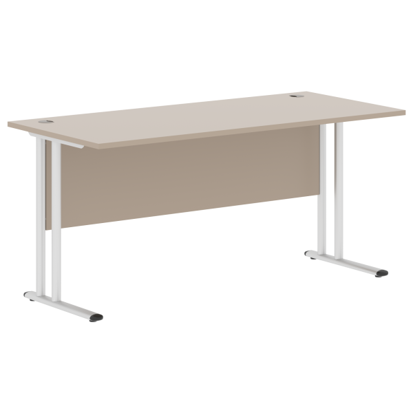 Стол письменный СП-4М Мокачино/серебро 1600х720х755 Imago M