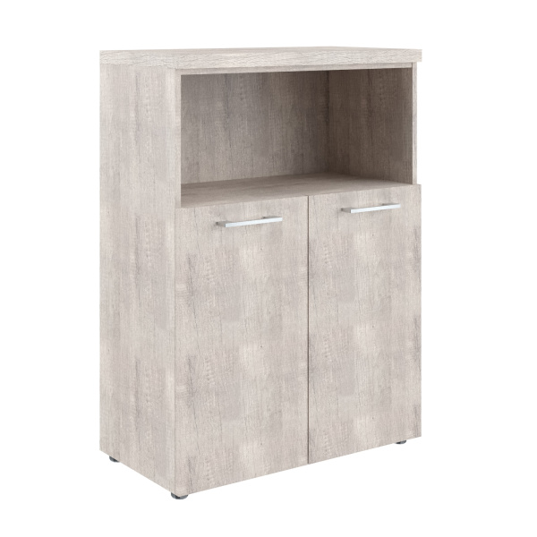 Шкаф с глухими малыми дверьми и топом TMC 85.3 дуб Каньон Z 856х450х1203 TORR-Z