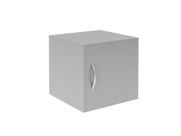 Антресоль узкая с глухой дверью SA-400.1(R) Серый 386х375х370 SIMPLE