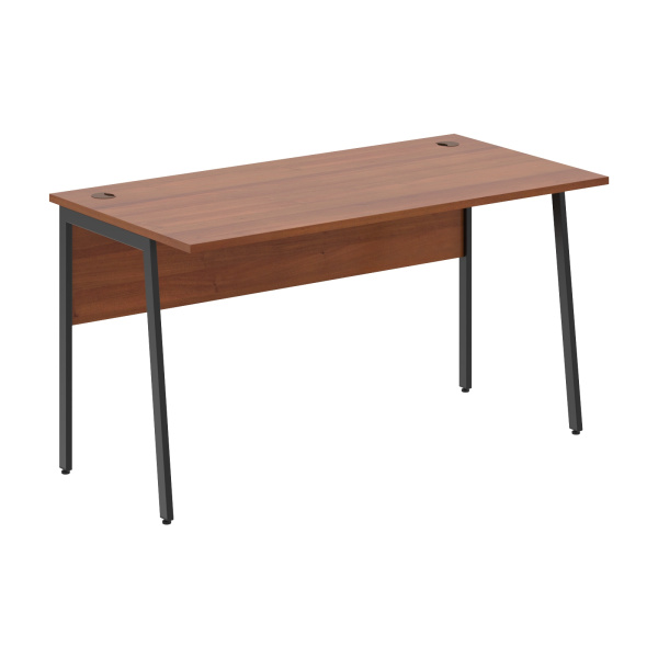 Стол прямой СП-3P Орех Французский/Антрацит 1400х720х755 IMAGO PLUS