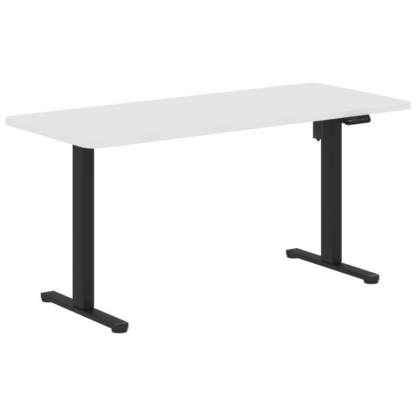Стол письменный XHT 1567 Белый/Черный 1560х670х745-1205 XTEN-UP Стол письменный XHT 1567 Белый/Черный 1560х670х745-1205 XTEN-UP