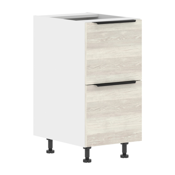 Шкаф напольный с ящиками MOB 4082.1 Сосна Эдмонт/Белый 400х560х820 CORSICA