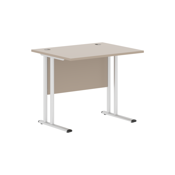 Стол письменный СП-1М Мокачино/серебро 900х720х755 Imago M