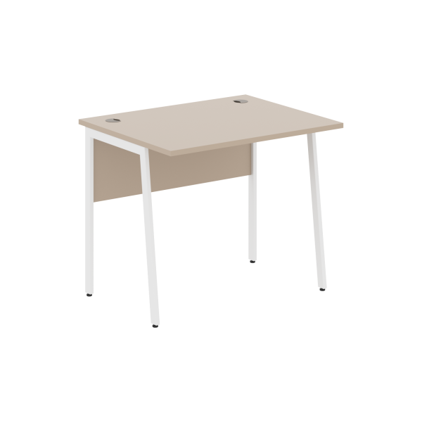 Стол прямой СП-1P Мокачино/Белый 900х720х755 IMAGO PLUS