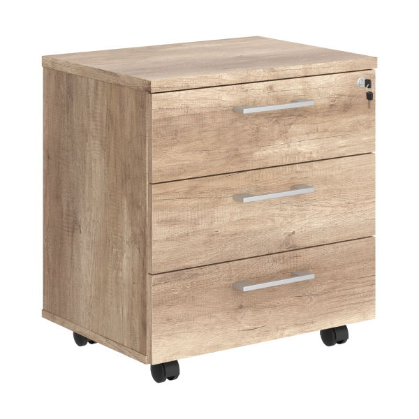 Тумба мобильная TMC-3D.1A Дуб Каньон Z 465х452х650 TORR-Z