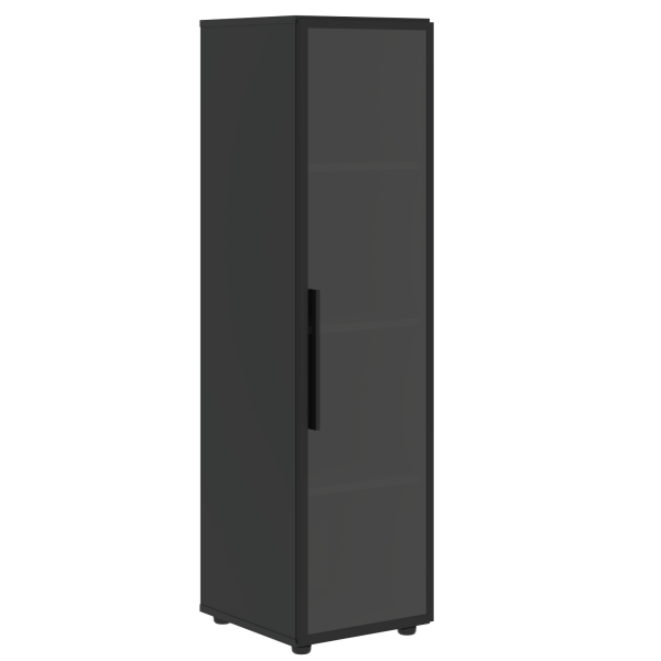 Шкаф со стеклянной дверью VRMCS 40.2(R) Яшма черный 0,082507125 VELION