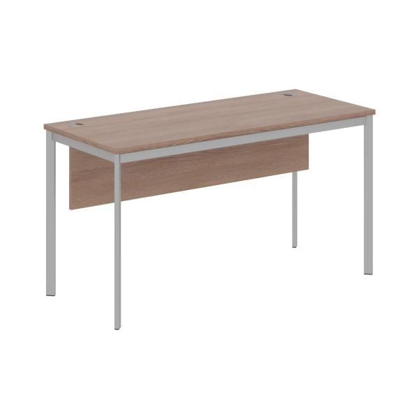 Стол письменный СП-3.1SD Ясень Шимо/Алюминий 1400х600х755. IMAGO-S