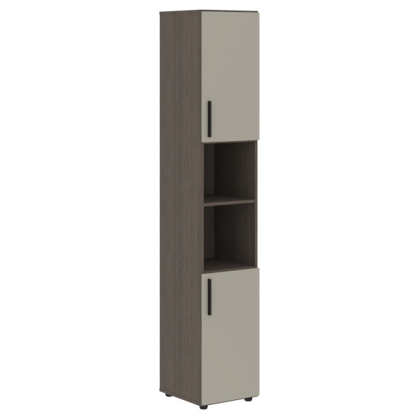 Шкаф высокий узкий VHCS 40.4 Аметист/Дуб Сильвер 400х430х2253 VELION