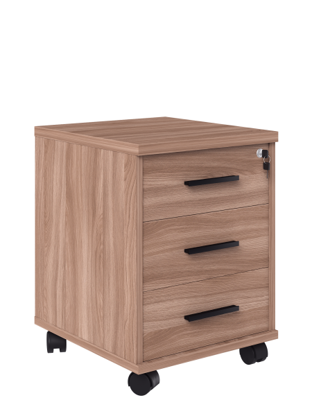 Тумба подкатная ТМ-3.А.BH Ясень Шимо 412х450х551 COMP