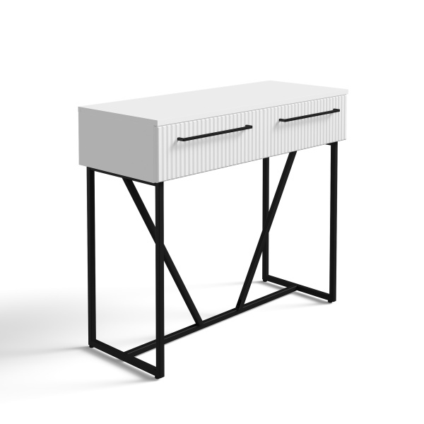 Тумба на металлокаркасе CD 9986-2D Белый матовая эмаль/Белый 998х400х864 COFFEE