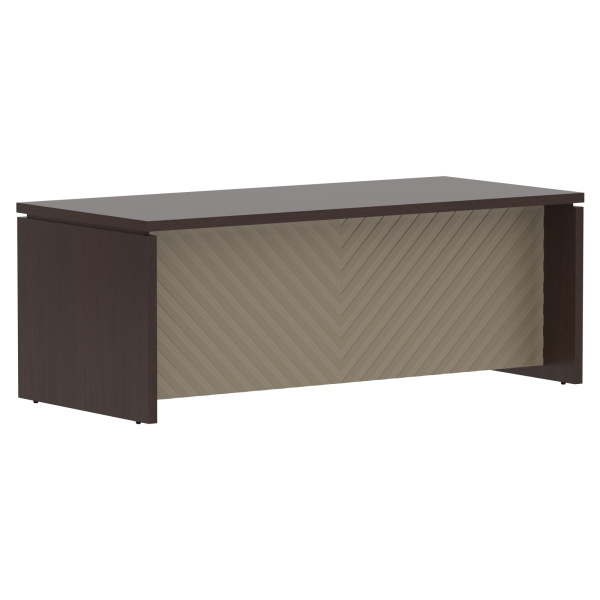 Стол руководителя TLST 209H Венге Магия Z/Капучино 2000х900х750 TORR LUX