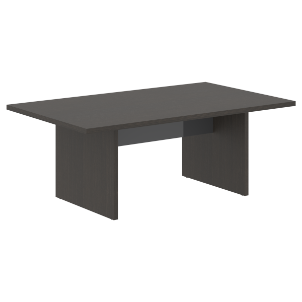 Стол переговорный 2000 СП-064-25-19 Дуб Мореный/Серый глянец 2000х1200х750 KANON