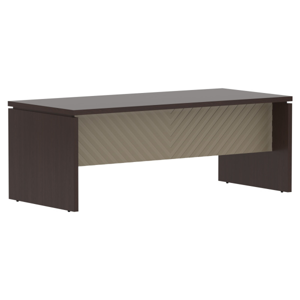 Стол руководителя TLST 209 Венге Магия Z/Капучино 2000х900х750 TORR LUX