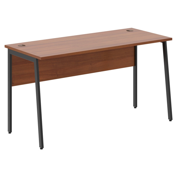 Стол прямой СП-3.1P Орех Французский/Антрацит 1400х608х755 IMAGO PLUS
