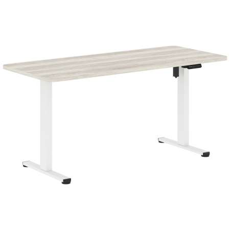 Стол письменный XHT 1567 Сосна Эдмонт/Белый 1560х670х745-1205 XTEN-UP