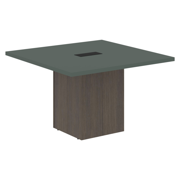 Стол центральный VCCT 1212 Нефрит/Дуб Сильвер 1200х1200х750 VELION