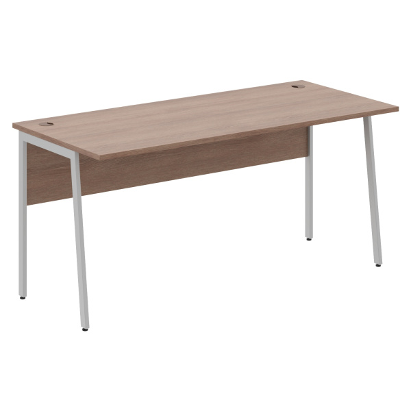 Стол прямой СП-4P Ясень Шимо/Алюминий 1600х720х755 IMAGO PLUS