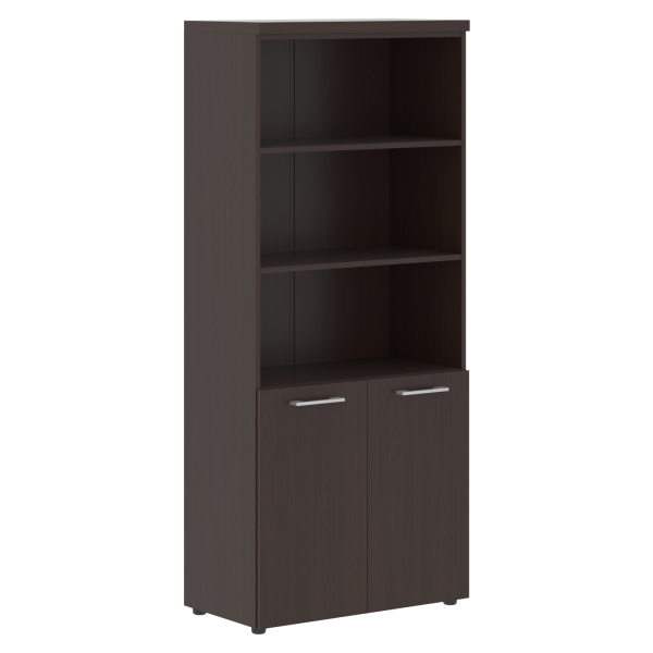 Шкаф с 1 комплектом глухих малых дверей и топом THC 85.5 венге-магия Z 856х450х1968 TORR-Z