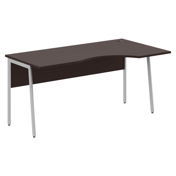 Стол прямой СА-1P(R) Венге Магия/Алюминий 1600х900х755 IMAGO PLUS