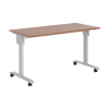 Стол складной CST 1365 Орех Французский/Серый 1350х650х750 IMAGO MOBILE LITE
