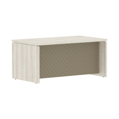 Стол руководителя TLST 169H Сосна Эдмонт Z/Капучино 1600х900х750 TORR LUX
