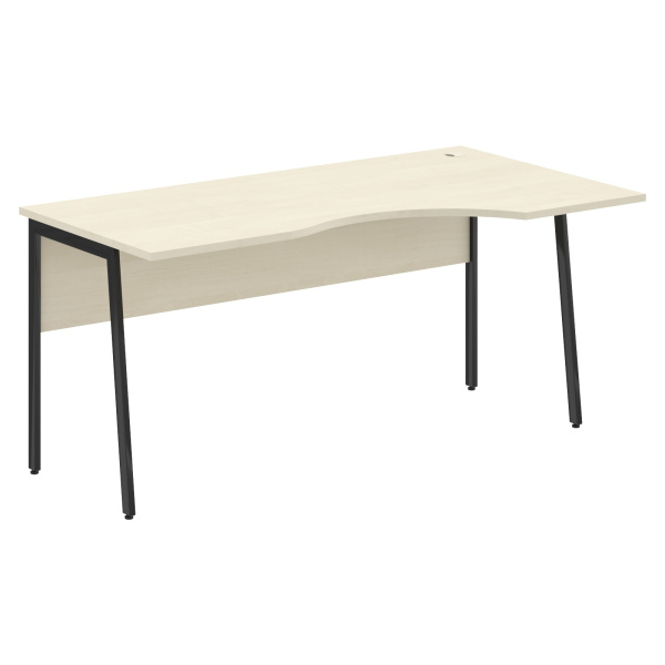 Стол прямой СА-1P(R) Клен*/Антрацит 1600х900х755 IMAGO PLUS