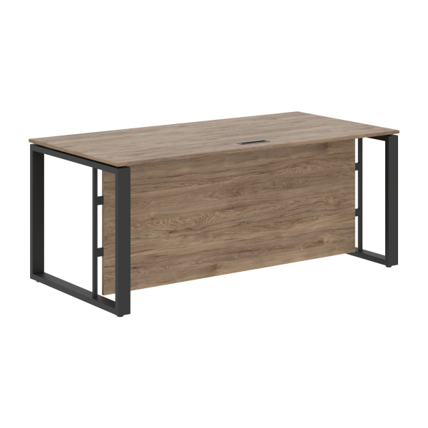 Стол руководителя EST 189H Кария Пальмира/Антрацит 1800х900х750 ENIO