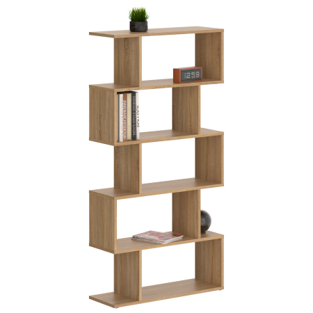 Стеллаж SH 7346 Дуб Сонома светлый 730х250х1416 COMP