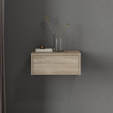 Стол - тумба подвесная CD 4629 Дуб Сонома светлый 462х290х180 COMP