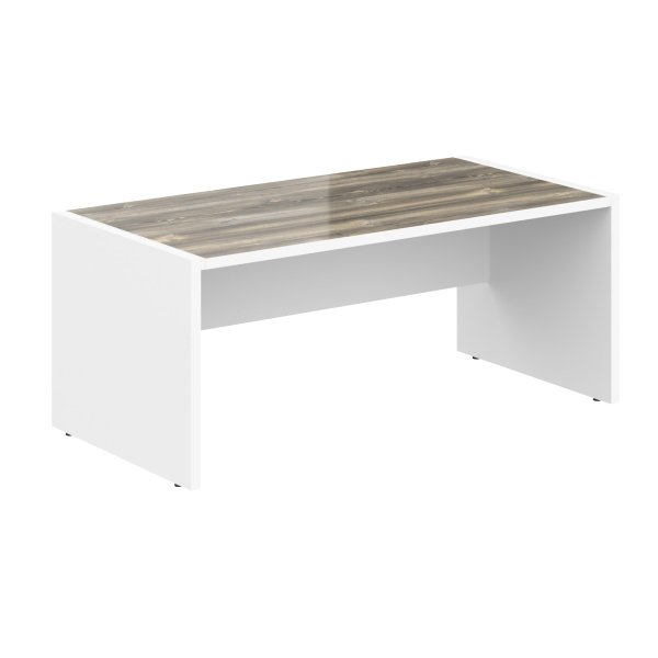 Стол руководителя MST 189 Дуб Базель/Белый 1800х900х750 MORRIS Стол руководителя MST 189 Дуб Базель/Белый 1800х900х750 MORRIS