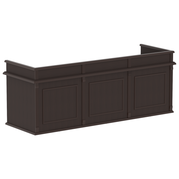 Стол для судей RJST 2480 Венге Магия 2400х800х910 RATUM Стол для судей RJST 2480 Венге Магия 2400х800х910 RATUM