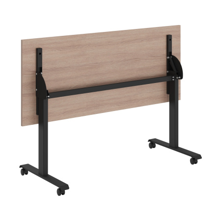 Стол складной CST 1565 Ясень Шимо/Черный 1550х650х750 IMAGO MOBILE LITE