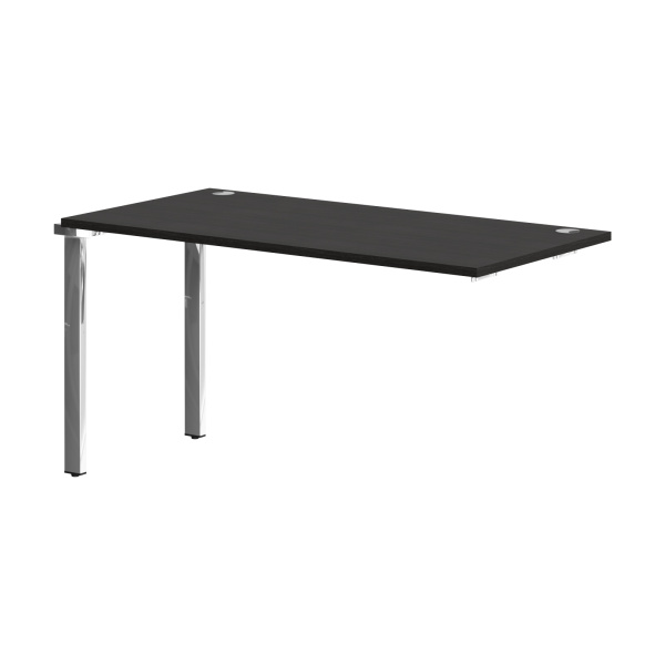 Стол промежуточный XIGST 1470.1 Дуб Юкон Модерн/Нержавейка полированная 1400х700х750 XTEN GLOSS