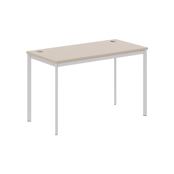 Стол письменный СП-2.1S Мокачино/Алюминий 1200х600х755 IMAGO-S