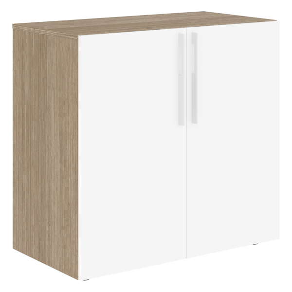 Тумба с фригобаром СП-064-25-08 Белый глянец/Дуб Натуральный 940х500х900 KANON