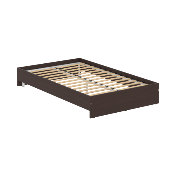 Кровать без изголовья MBW 2012 Венге Магия 1244х2044х300 MUAR