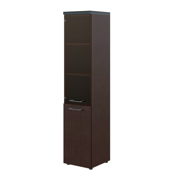 Шкаф колонка комбинированая с топом THC 42.2(L) Венге Магия 432х450х1968 TORR